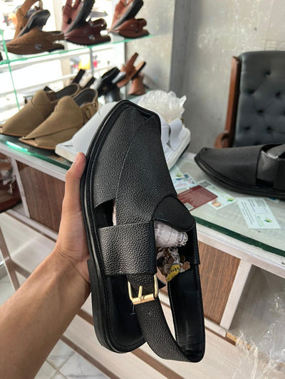 Smart Zalmi Dotted Leather Chappal