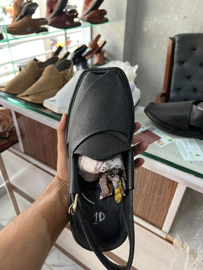 Smart Zalmi Dotted Leather Chappal